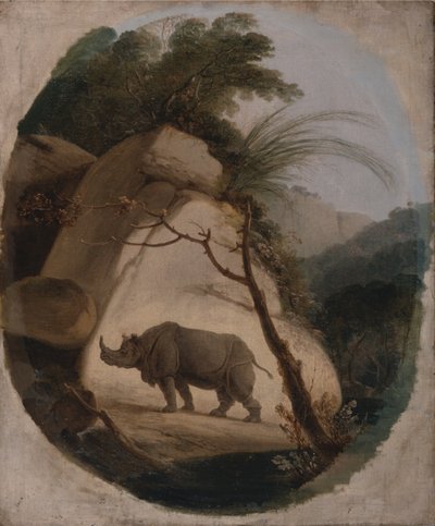 Das Indische Nashorn von Rev. Edward Thomas Daniell